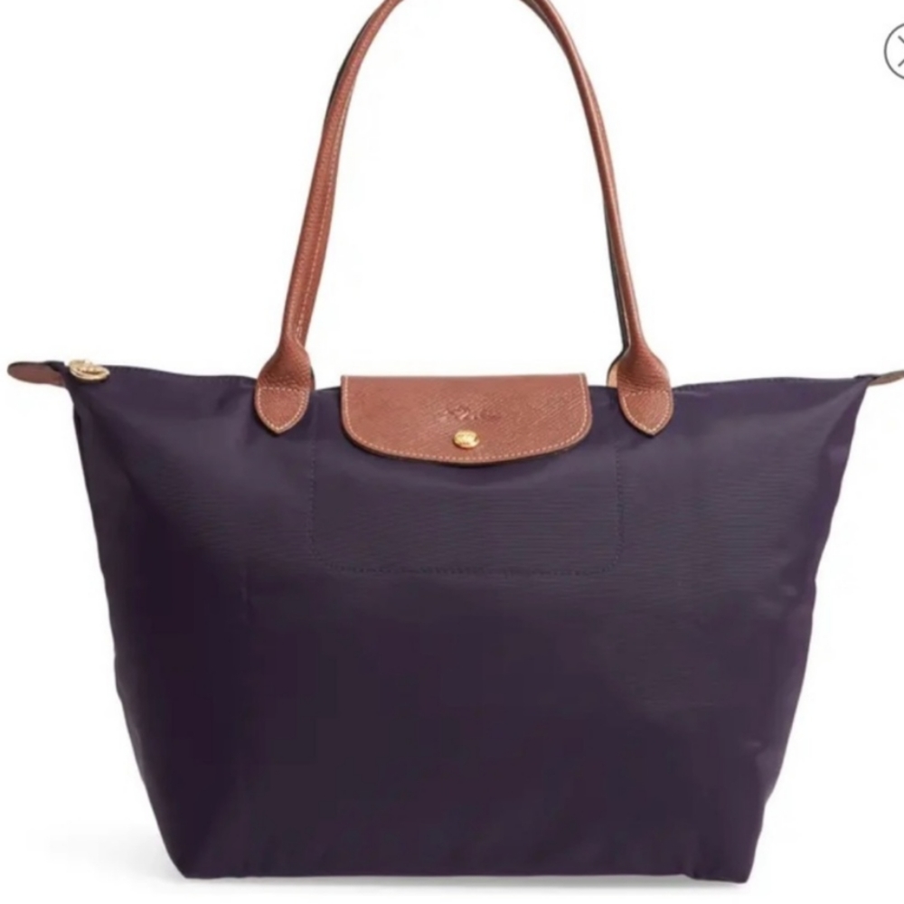 Longchamp LE PLIAGE ORIGINAL M TOTE BAG - Eggplant Purple